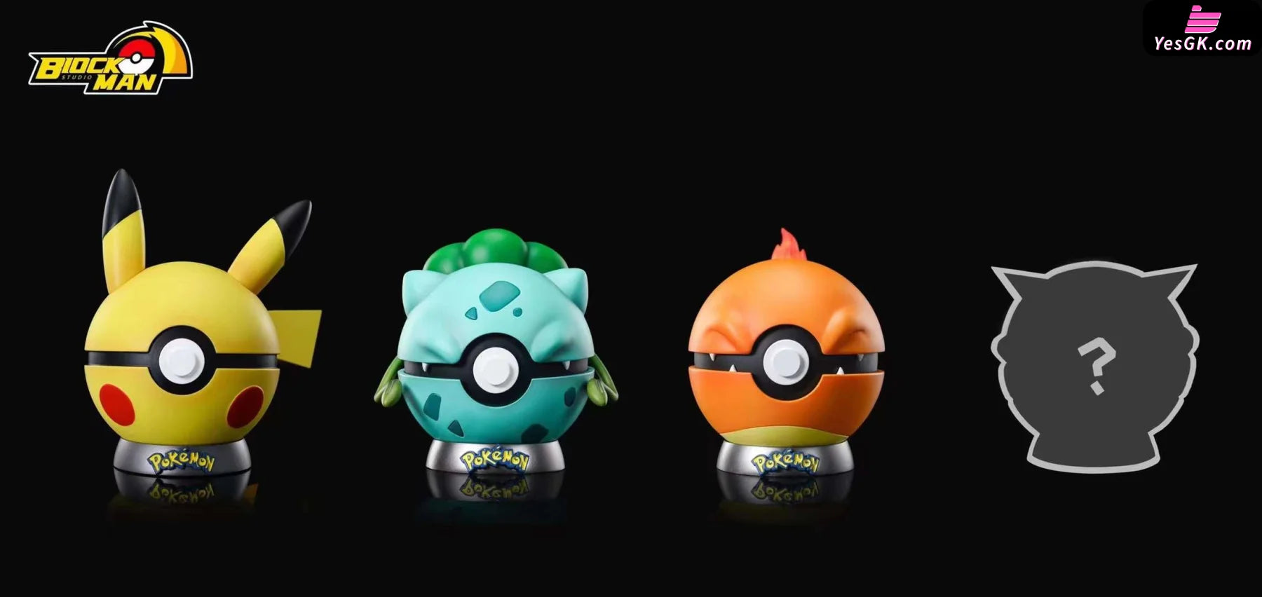 Pokémon The First Generation Of Yusanjia Pokéball #2 Charmander Resin Statue - Block Man Studio