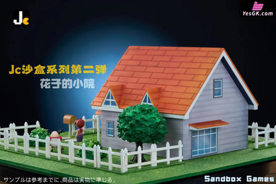 Pokémon The Second Part Of The Sandbox Series Delia’s Courtyard Resin Statue - Jc Studio [Pre-Order]