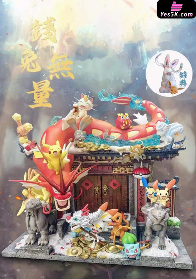 Pokémon Theme Series Rabbit Car Collection Statue - WASP Studio [Pre-Order Closed] Full Payment Pokémon