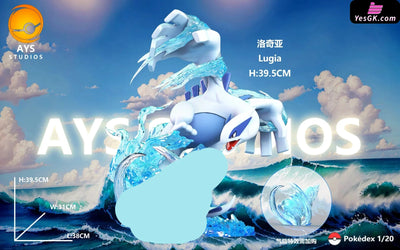 Pokemon Three colors Lugia Resin Statue AYS Studio [In Stock] Pokémon