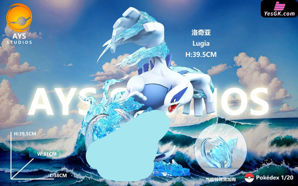 Pokemon Three colors Lugia Resin Statue AYS Studio [In Stock] Pokémon