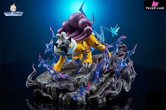 Pokémon Three Holy Beast Raikou Resin Statue - Puff Studio [Pre-Order]