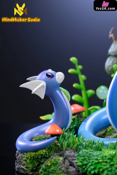 Pokemon Three Holy Snakes Nature Scene Series Dragon Dragonair Statue - Mindmaker Studio [In-Stock]