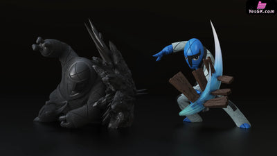 Pokemon Throh & Sawk GK Statue - WU STUDIO Studio [Pre-Order] Deposit / Primary Color / Sawk Pokémon