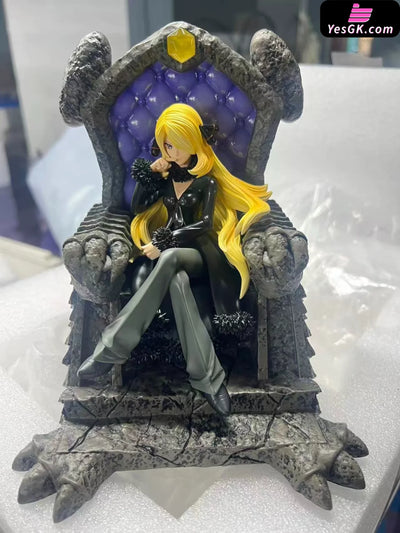 Pokemon Throne Cynthia & Garchomp GK Statue - Han Han Studio [In-Stock] Pokémon