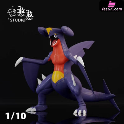 Pokemon Throne Cynthia & Garchomp GK Statue - Han Han Studio [In-Stock] Full Payment / Garchomp Pokémon