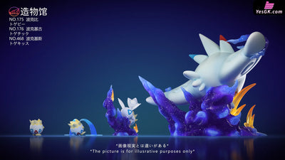 Pokémon Togepi Evolution Set GK Statue - ZaoWu Museum Studio [Pre-Order] Pokémon
