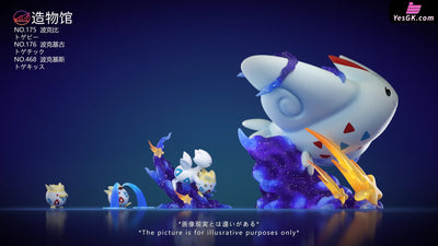 Pokémon Togepi Evolution Set GK Statue - ZaoWu Museum Studio [Pre-Order] Pokémon