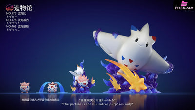 Pokémon Togepi Evolution Set GK Statue - ZaoWu Museum Studio [Pre-Order] Deposit / Glitter Color / Togepi Evolution Set