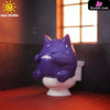 Pokémon Toilet Gengar GK Statue - Sun Studio [In-Stock] Full Payment / White Color Pokémon