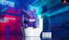 Pok¨¦Mon Toilet Gengar Ornament Resin Statue - Niuzi Studio [Pre-Order]