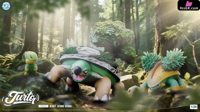 Pokémon Torterra Evolution Group 1/20 GK Statue - Zm Studio [Pre-Order] - Pokemon