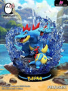 Pokemon Totodile Evolution Group Resin Statue - Egg Studio [In - Stock] Full Payment Pokémon