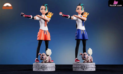 Pokemon Trainer #1 Nemona & Penny Resin Statue - Red Studio [Pre-Order] Pokémon
