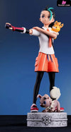 Pokemon Trainer #1 Nemona & Penny Resin Statue - Red Studio [Pre-Order] Deposit / (Pokemon Scarlet)