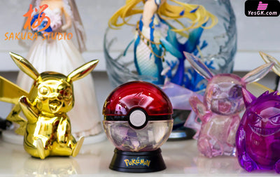 Pokémon Transparent Pokeball Resin Statue - Sakura Studio [Pre-Order]