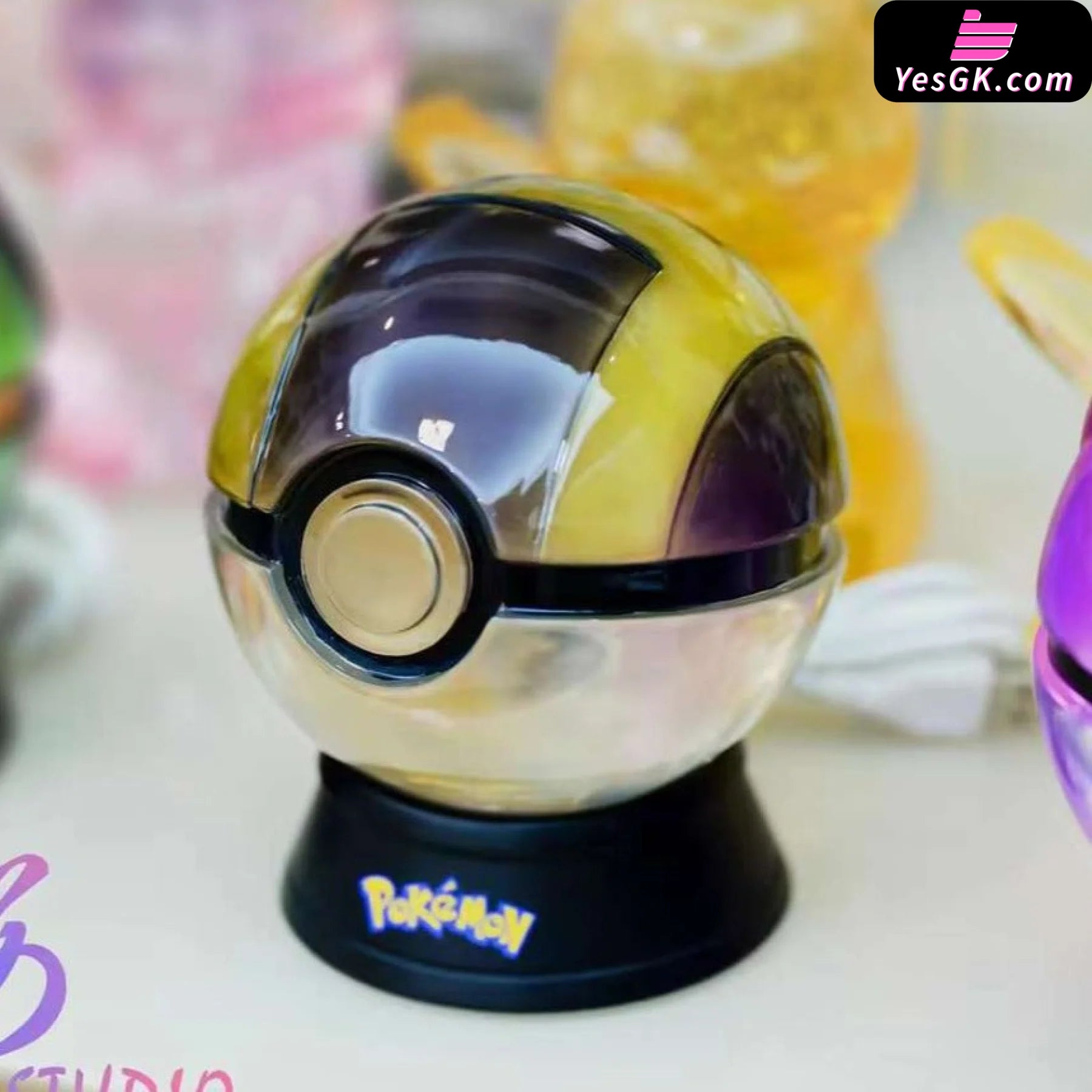 Pokémon Transparent Premium Ball Resin Statue - Sakura Studio [Pre-Order]