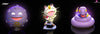 Pok¨¦Mon Trendy Series #7 Koffing & Meowth Ekans Resin Statue - Fxw Studio [Pre-Order] Deposit /