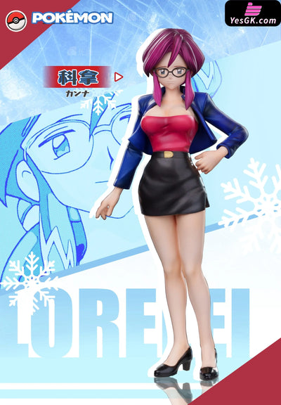 Pokémon TV Lorelei Jynx GK Statue - KEKE Studio & Red art Studio [Pre-Order] Deposit / Lorelei standing posture Pokémon