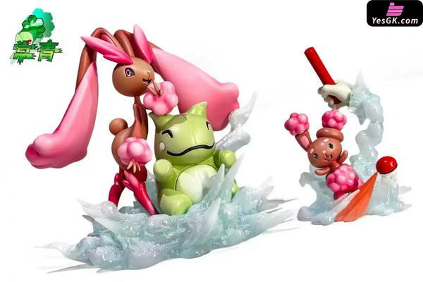 Pokémon Twenty-Eight Mansions Series Lopunny Evolution Group 1/20 GK Statue - Chang Qing Studio [In-Stock] - Pokemon