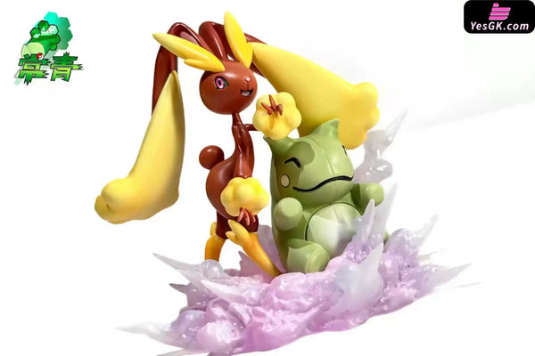 Pokémon Twenty-Eight Mansions Series Lopunny Evolution Group 1/20 GK Statue - Chang Qing Studio [In-Stock] - Full