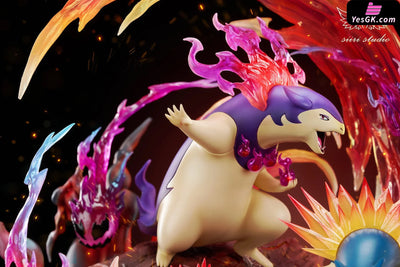 Pokémon Typhlosion Evolution Group GK Statue Siiri Studio [Pre Order] Pokémon