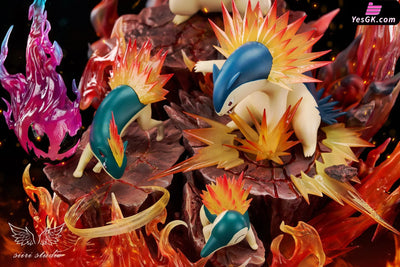 Pokémon Typhlosion Evolution Group GK Statue Siiri Studio [Pre Order] Pokémon
