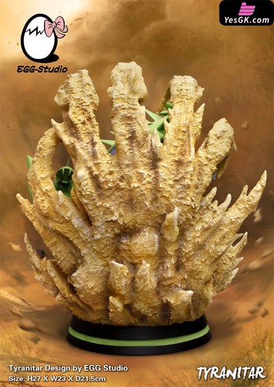 Pokémon Tyranitar Evolution Series Resin Statue - Egg Studio [In Stock]