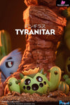 Pokémon Tyranitar Family Resin Statue - Pc House Studio [In-Stock] Full Payment Pokémon
