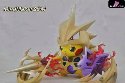 Pokémon Tyranitar Pikachu Statue - MindMaker Studio & DM Studio [In-Stock] Full Payment / Shiny / Cosplay Pokémon