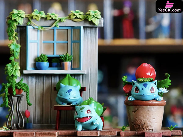 Pokemon Urban Ecology Series #5 Bulbasaur Family 1/20 GK Statue - JP Studio [In-Stock] - Pokemon
