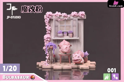 Pokémon 1/20 Scale World Bulbasaur & Ivysaur & Venusaur GK Statue - JP Studio [Pre-Order] Pokémon