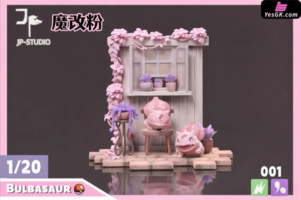 Pokémon 1/20 Scale World Bulbasaur & Ivysaur & Venusaur GK Statue - JP Studio [Pre-Order] Pokémon