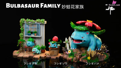 Pokémon 1/20 Scale World Bulbasaur & Ivysaur & Venusaur GK Statue - JP Studio [Pre-Order] Pokémon