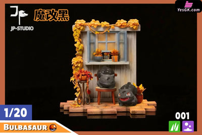 Pokémon 1/20 Scale World Bulbasaur & Ivysaur & Venusaur GK Statue - JP Studio [Pre-Order] Pokémon