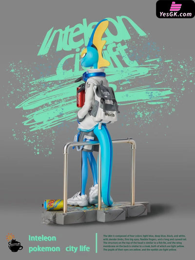Pokémon Urban Trendy Card Inteleon Resin Statue - Fei Mao Ying Ri Studio [Pre-Order]