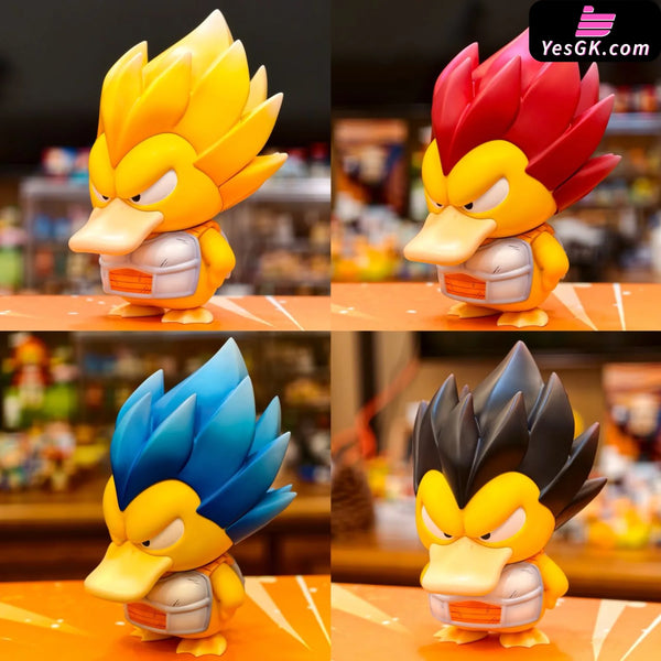Pokémon Vegeta Psyduck GK Statue - Mimo Studio & NIUZI Studio [In-Stock] Pokémon