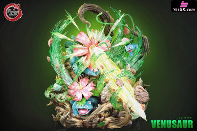Pokemon Venusaur Evolution Set Resin Statue - Fantasy Studio [Pre - Order] Pokémon