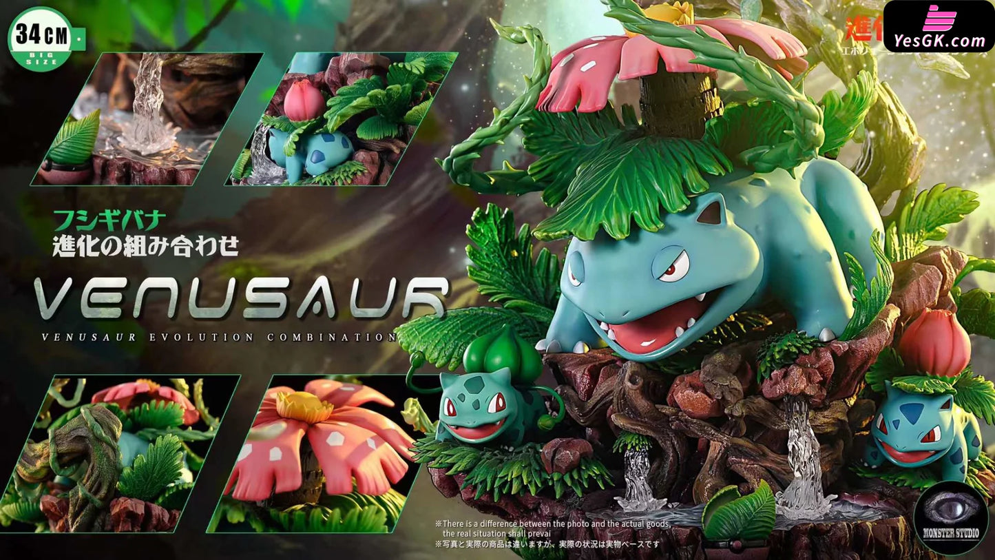 Pokémon Venusaur Resin Statue - Monster Studio [Pre-Order]