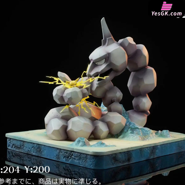 Pokémon Versus Series Onix & Pikachu Resin Statue - Jc Studio [Pre-Order]