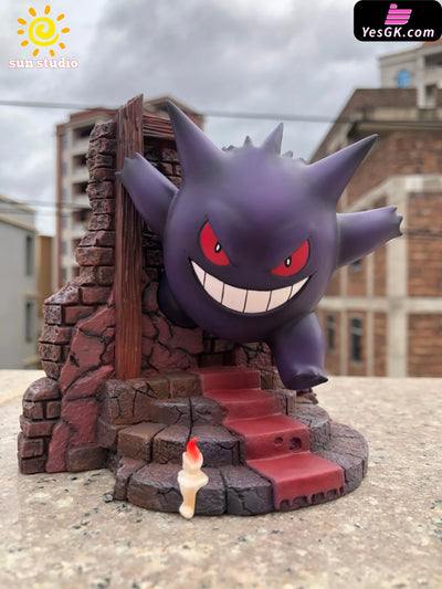 Pokemon Wall Walker Gengar 2.0 Statue - Sun Studio [In-Stock] Full Payment / primary color Pokémon