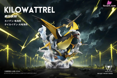 Pokemon Wattrel Evolution Group 1/20 GK Statue - Wonder Studio [In-Stock] Full Payment Pokémon