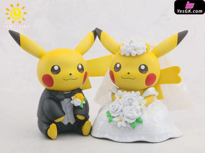 Pokémon We are getting married Pikachu GK Statue - Sun Studio [In-Stock] Full Payment Pokémon