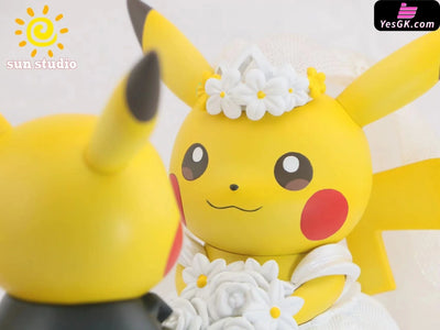 Pokémon We are getting married Pikachu GK Statue - Sun Studio [In-Stock] Full Payment Pokémon