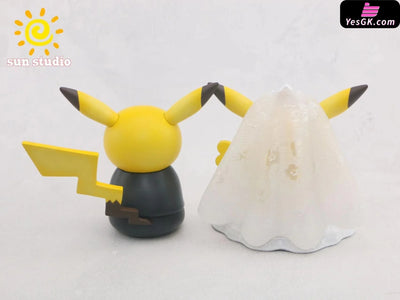 Pokémon We are getting married Pikachu GK Statue - Sun Studio [In-Stock] Full Payment Pokémon