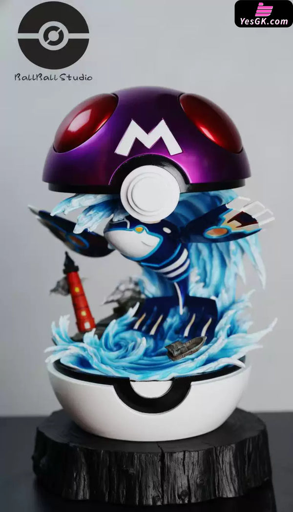 Pokémon Weather Trio #1 Kyogre GK Statue - Ball Ball Studio [Pre-Order] - Deposit / Solid Color Version - Pokemon