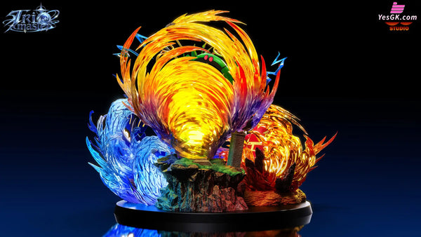Pokemon Weather Trio: Groudon & Kyogre & Rayquaza Statue - GuGu Studio