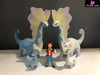 Pokemon - World Amaura & Aurorus Set Resin Statue Yeyu Studio [In Stock]