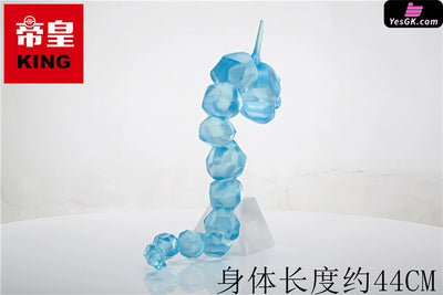 Pokemon - World Zukan Crystal Onix Resin Statue King Studio [In Stock]