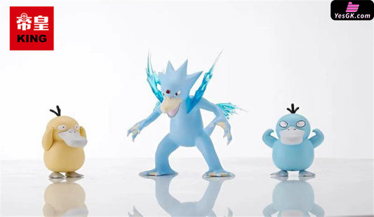 Pokemon - World Zukan Golduck Set Resin Statue King Studio [In Stock]